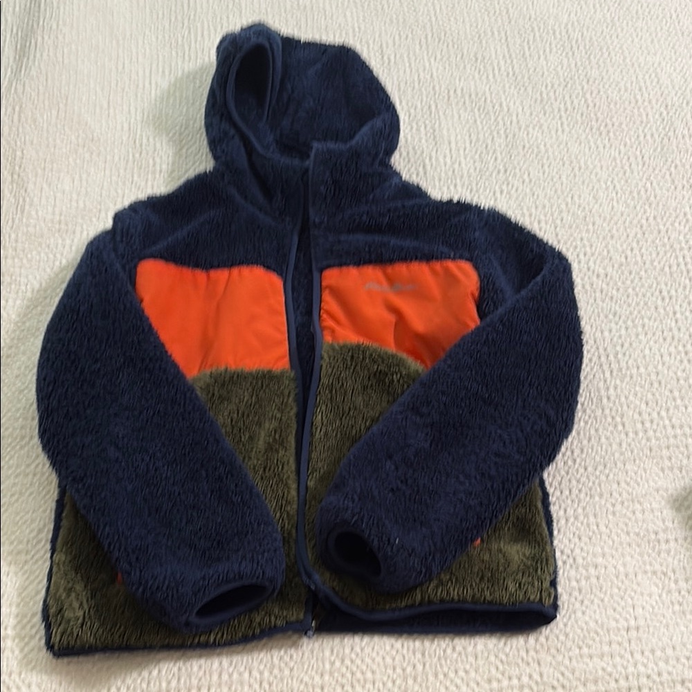 Eddie Bauer Navy Fleece Jacket